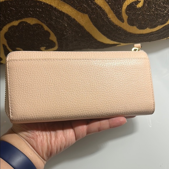 Kate Spade Pink and Black Wallet with Bow Detail - Picture 12 of 13